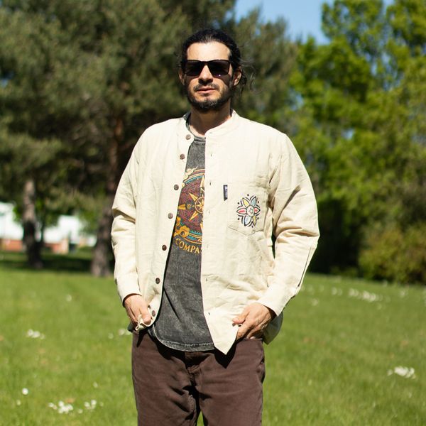 Nomad Sari Kathmandu Shirt - Steen - Medium