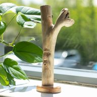 Handgemaakt Parasithouten Kunstsnijwerk - Greenman
