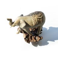 Handgemaakt Parasithouten Kunstsnijwerk - Lopende Olifant