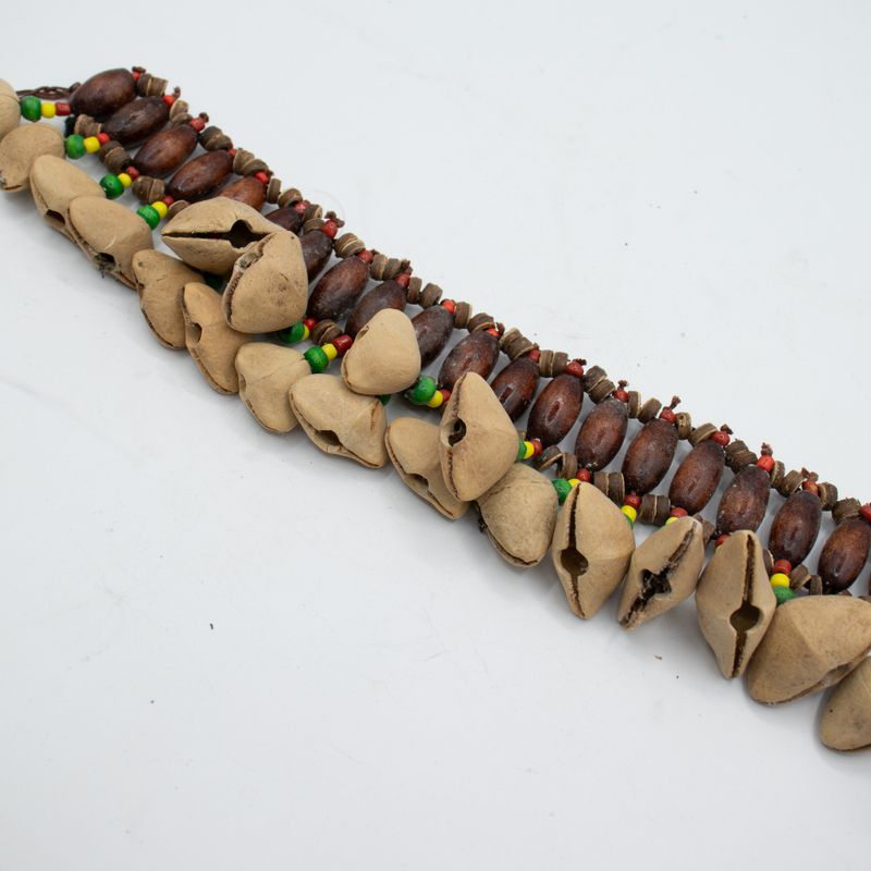 Kenari Schelp Enkel Shaker - Ratelarmband (20 Schelpen)