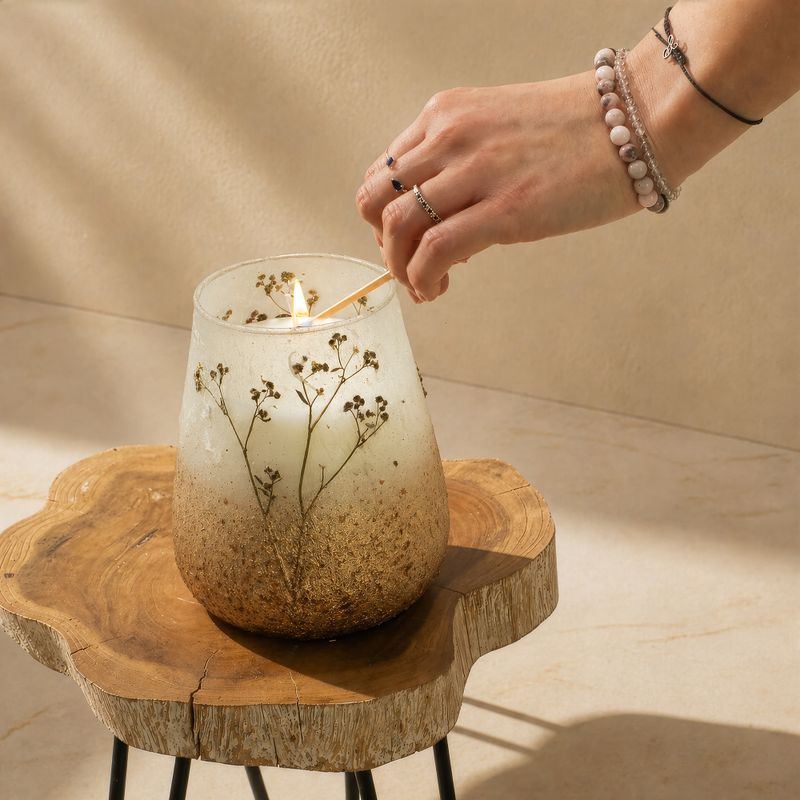 Wildlight Woods - Glazen Potkaarsen - Hoog