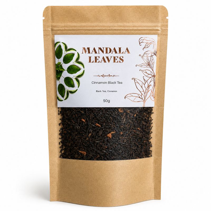 50g Biologische Kaneel Zwarte Thee