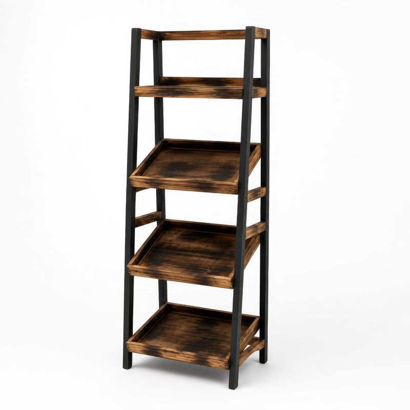 Schap Unit - Bovenplank met Drie Schuine Planken (60x40x160cm)