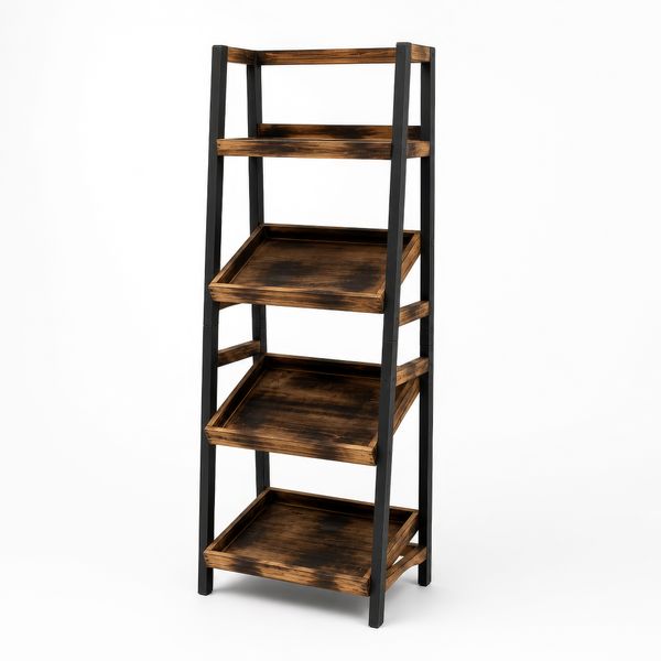 Schap Unit - Bovenplank met Drie Schuine Planken (60x40x160cm)