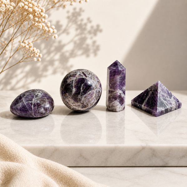 Amethist Verkoopdisplay – Gemengde Vormen