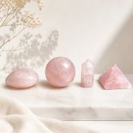 Rozenkwarts Verkoopdisplay – Gemengde Vormen