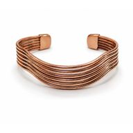 Koperen Armbanden Elementaire Golven (assorti)