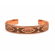 Massief Koperen Armbanden Nomad Energy Collectie Gravures (assorti)