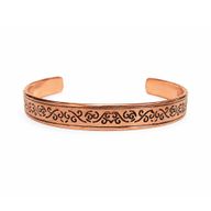 Massief Koperen Armbanden Nomad Energy Collectie Gravures (assorti)