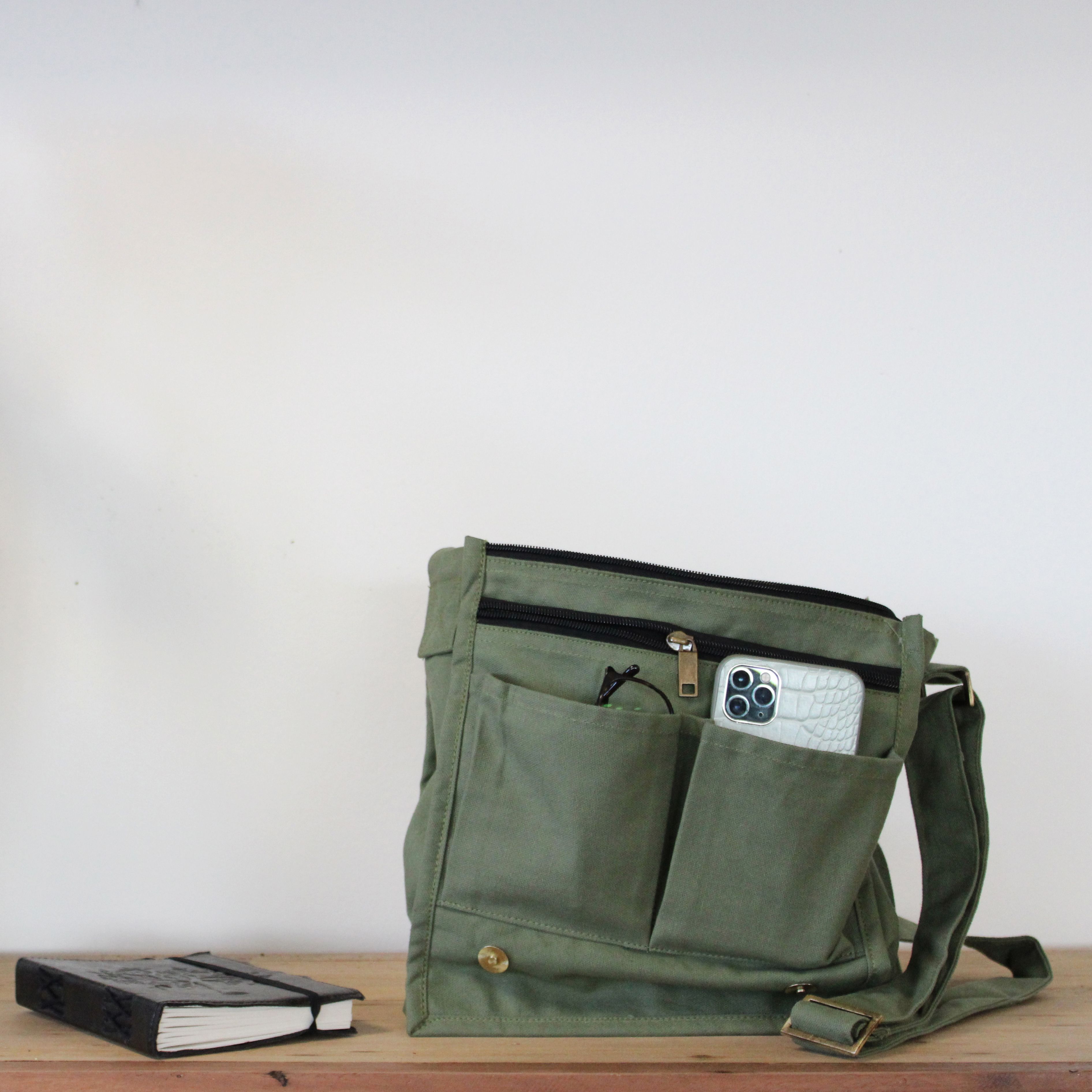 Groothandel Katoenen Canvas Messenger Bags