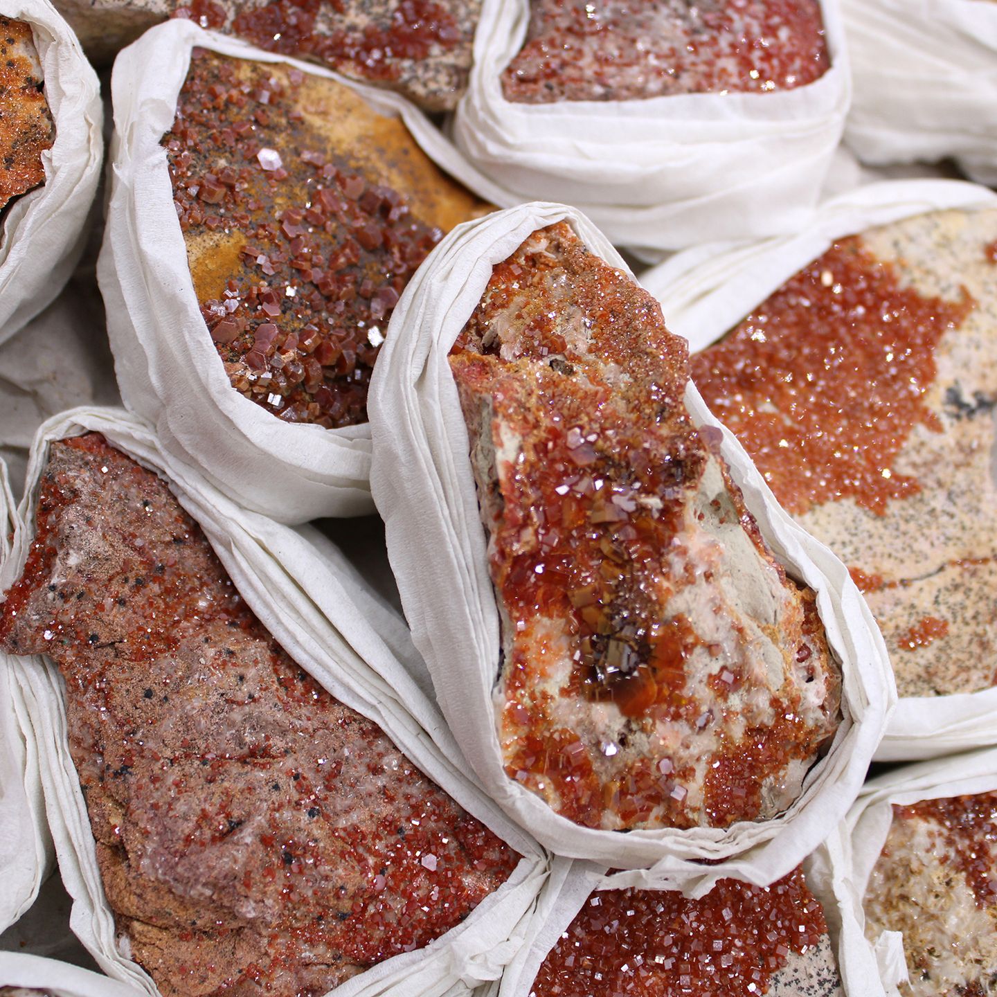 Zeldzame Mineraalspecimens