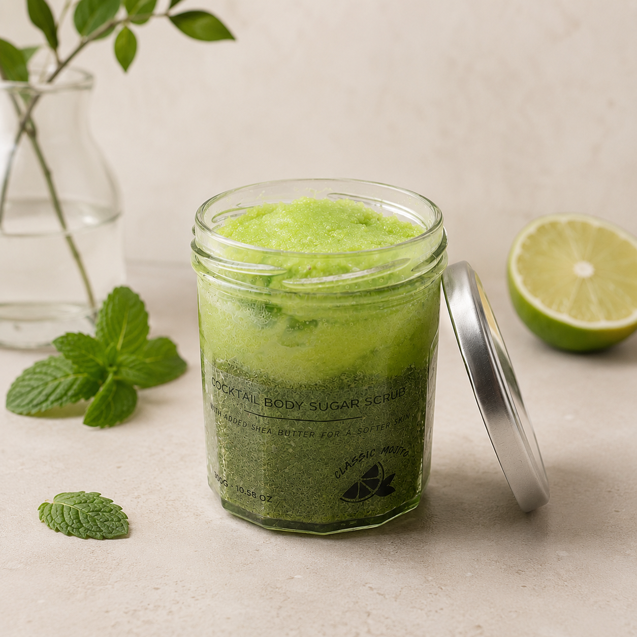 Geparfumeerde Suiker Body Scrub - 300gr