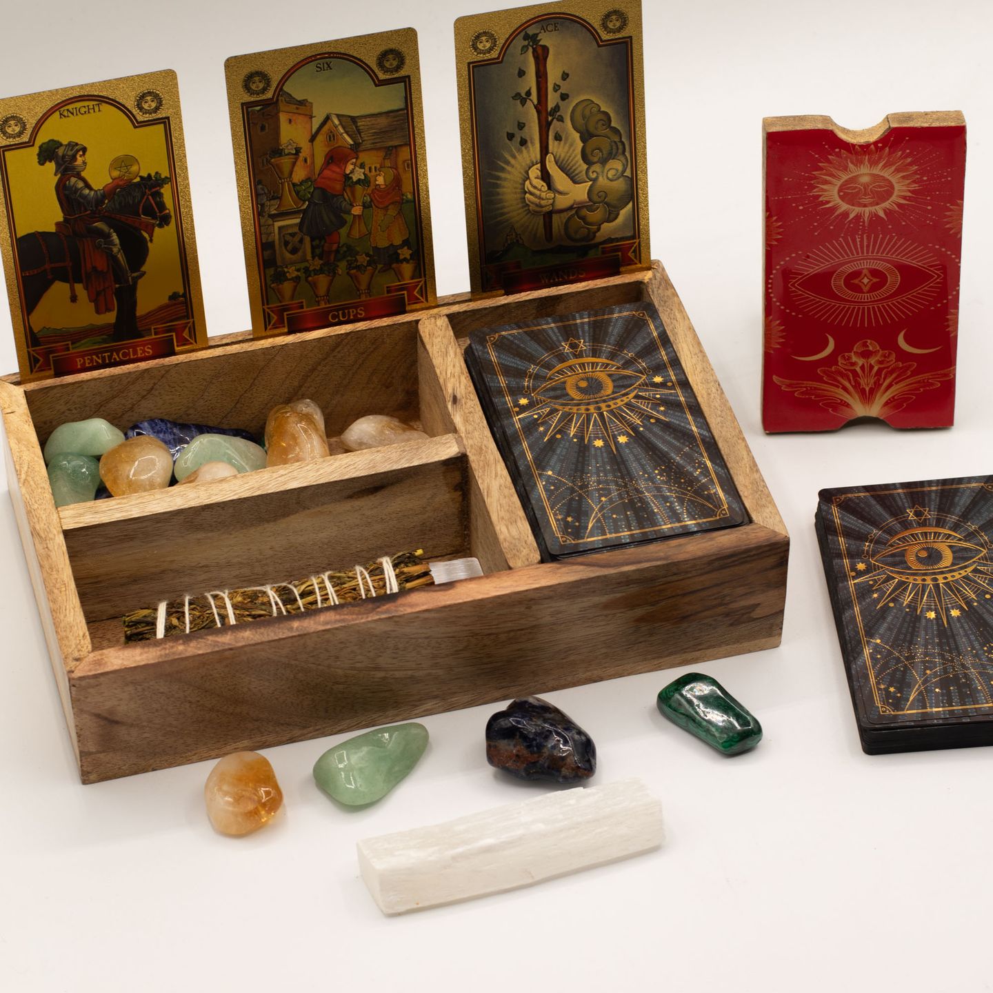 Tarotkaartdozen met Kaarthouders