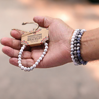 Edelsteen Manifestatie Armband
