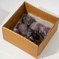 Bulk Edelsteen Top Gepolijste Punten - Amethist A-kwaliteit (ongeveer 5–6 stuks)