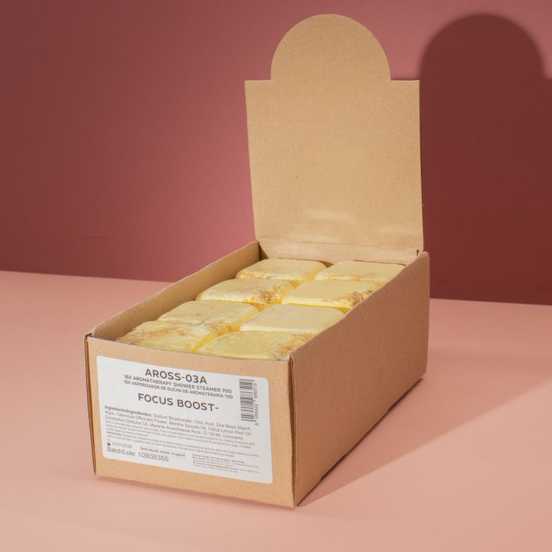 Aromatherapie Douchestomer 80g - Focusversterker