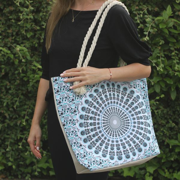 Mandala Tassen met Touwriem