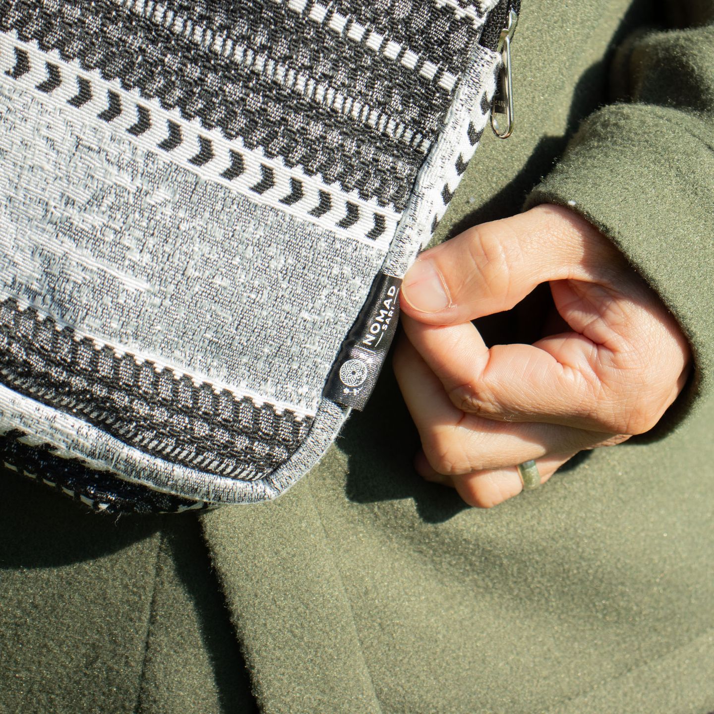 Jacquard Natureltassen – Atlas Nomad