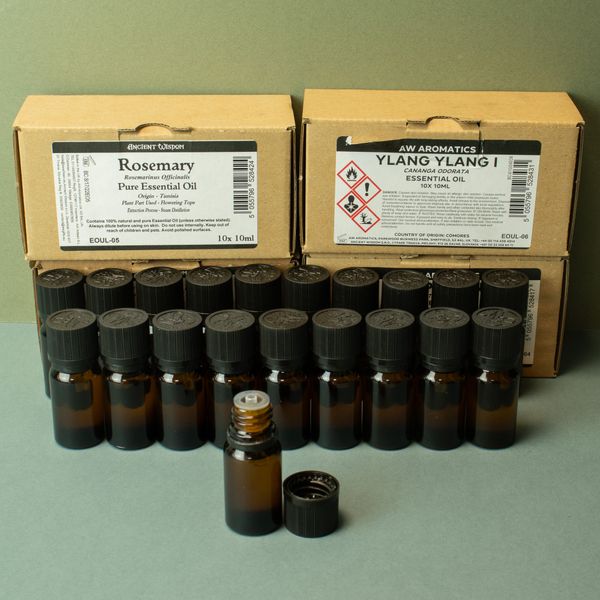 10x 10ml Etherische Olie Merkloos