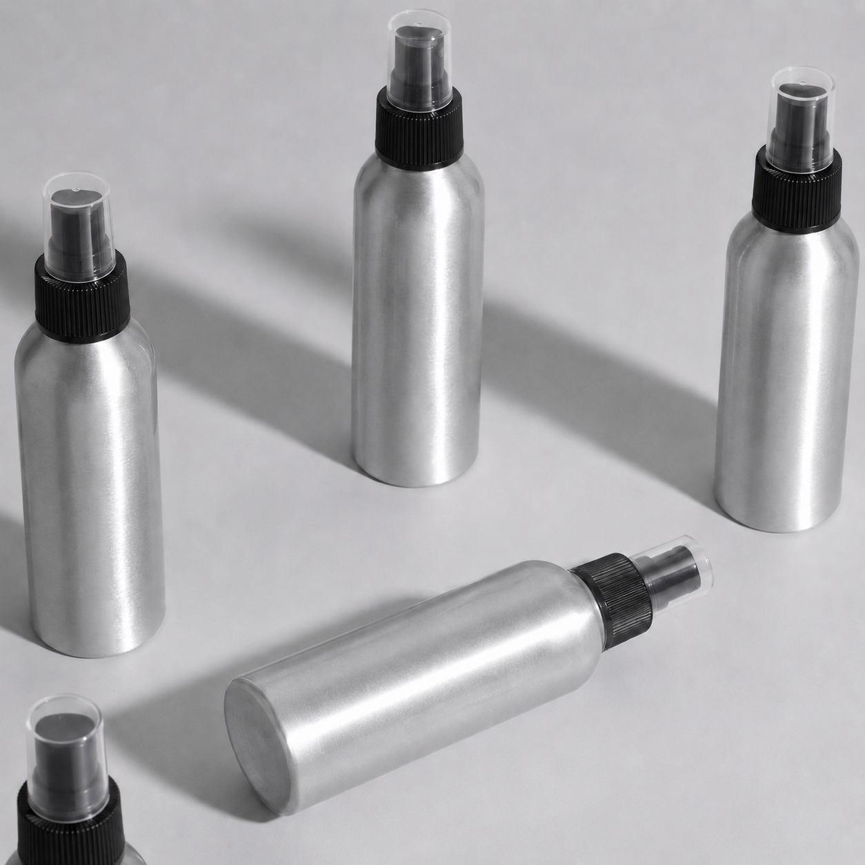Aluminium Flessen