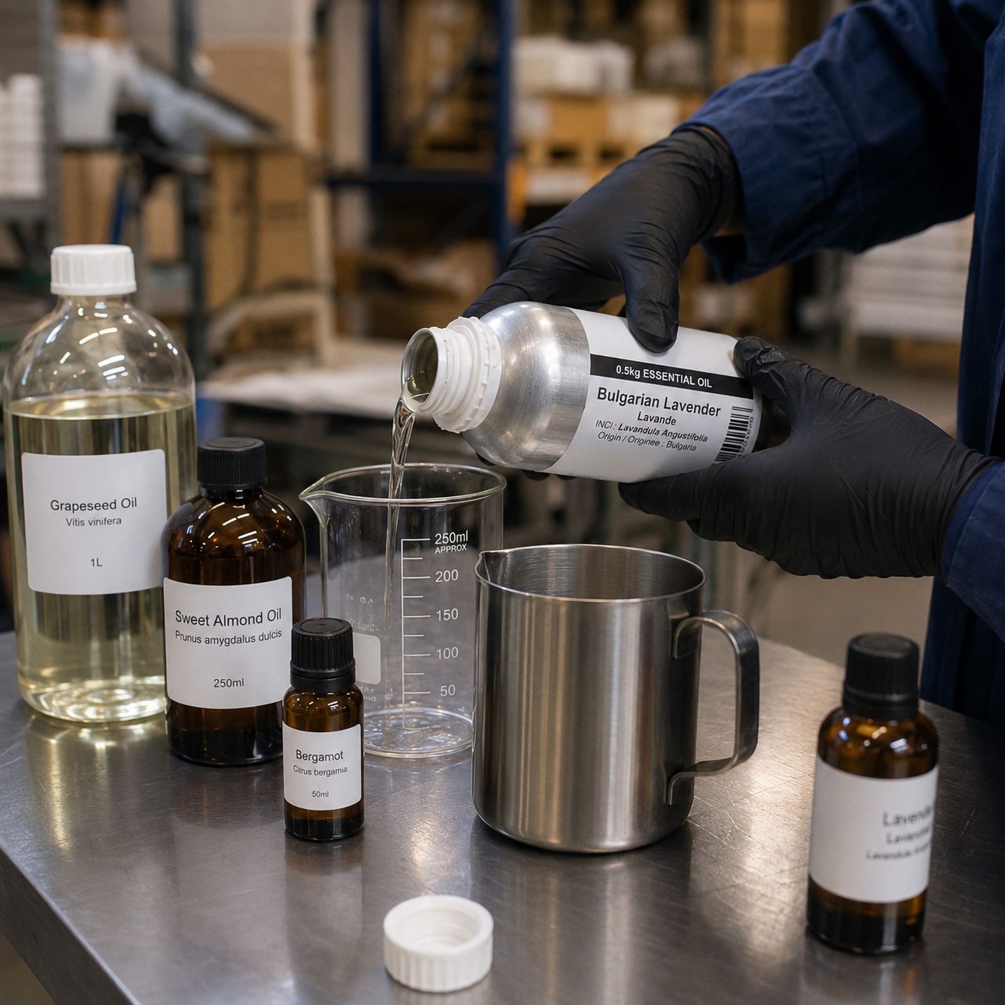 Etherische Oliën in Bulk