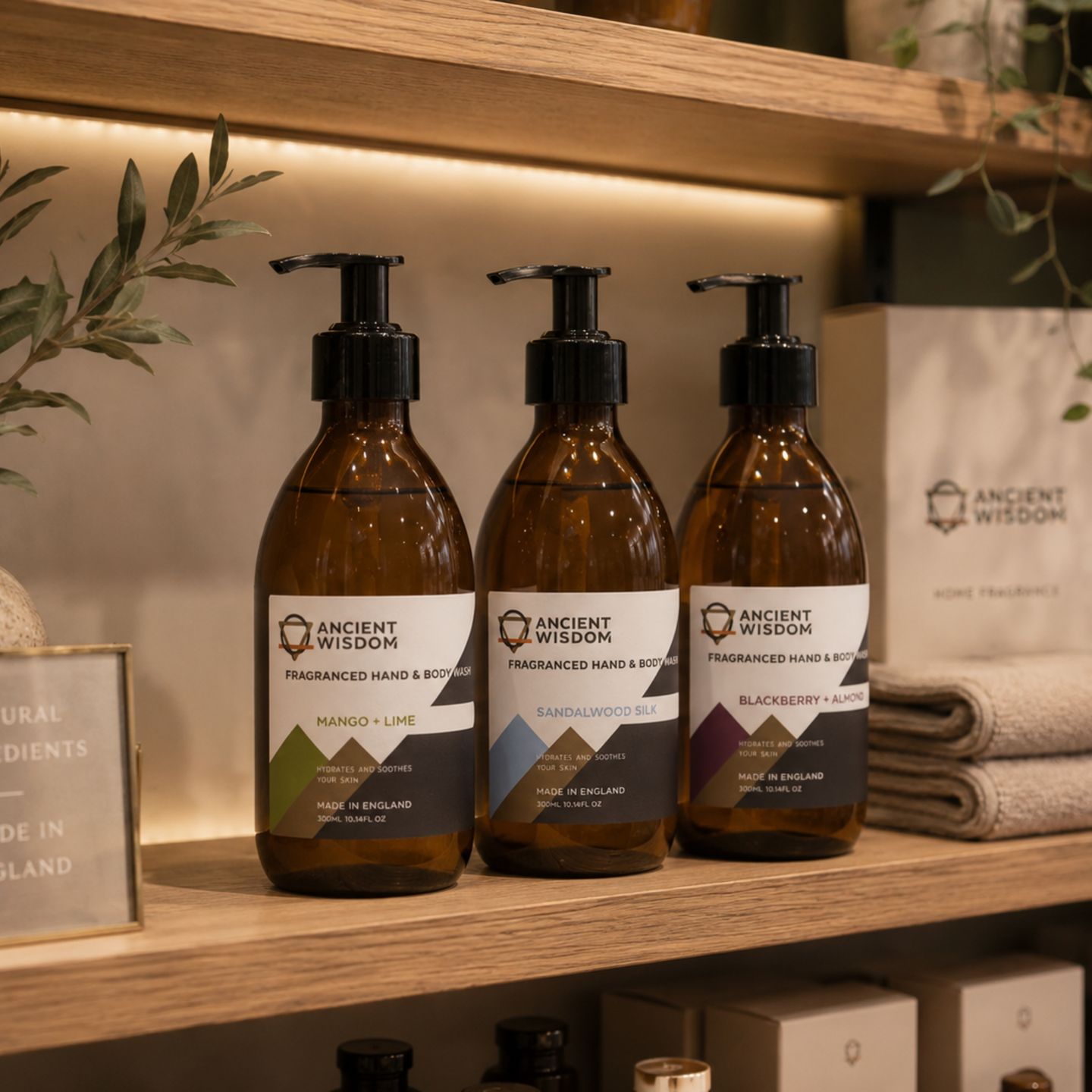 Geparfumeerde Hand- & Bodywash 300 ml