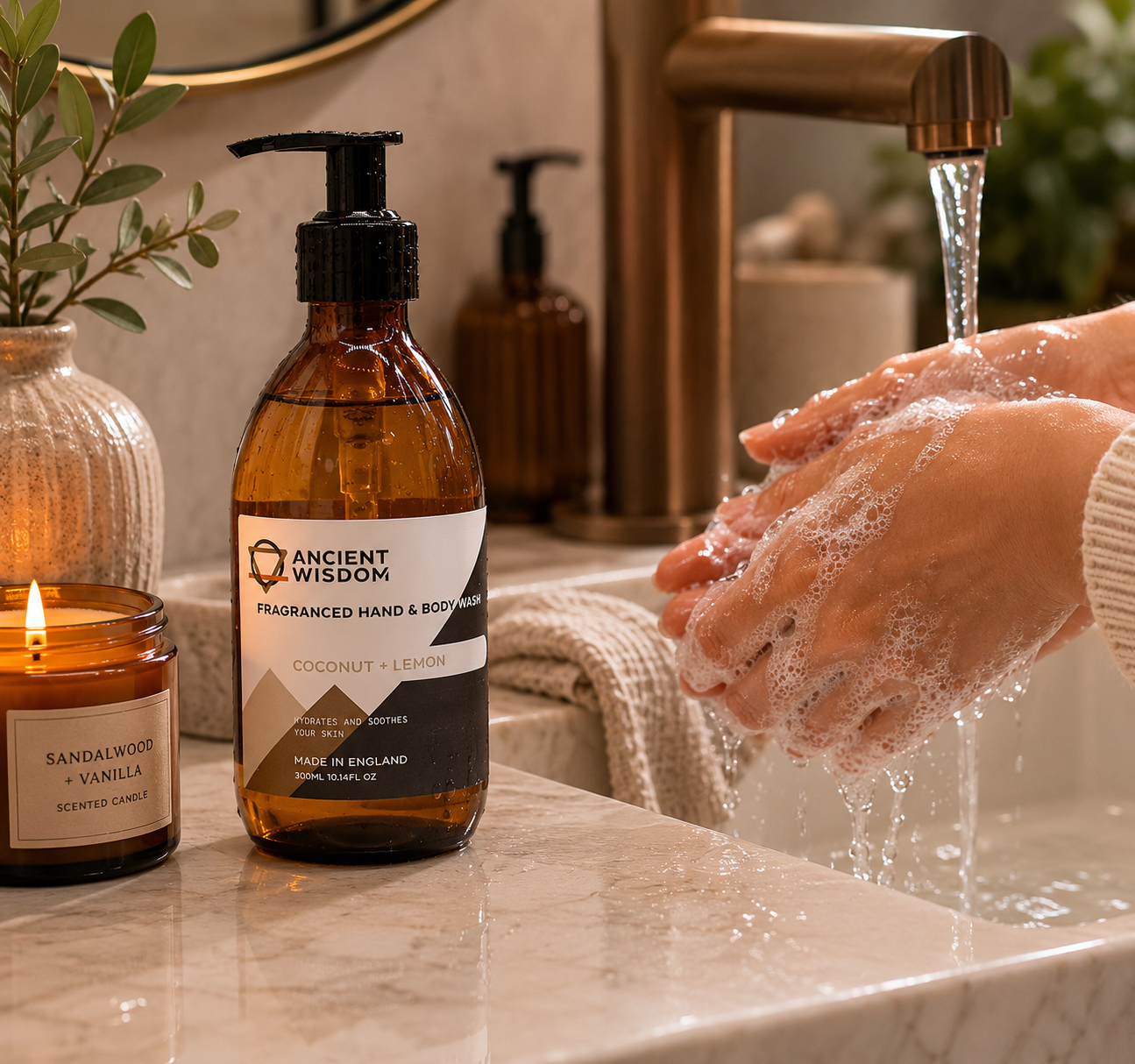 Geparfumeerde Hand- & Bodywash 300 ml