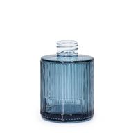 150 ml Geribbelde Ronde Reed Diffuser Fles (28 mm Hals) - Rokerig Blauw