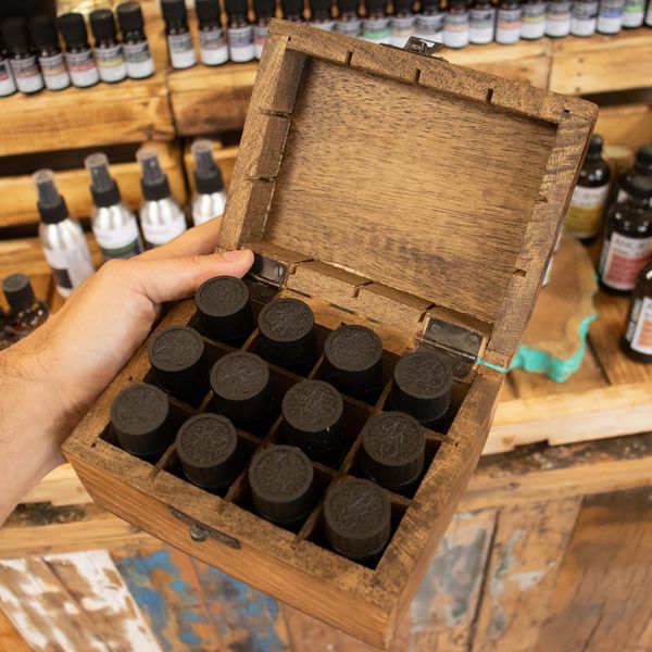 Top 12 aromatherapiedoos (doos met 12 oliën)