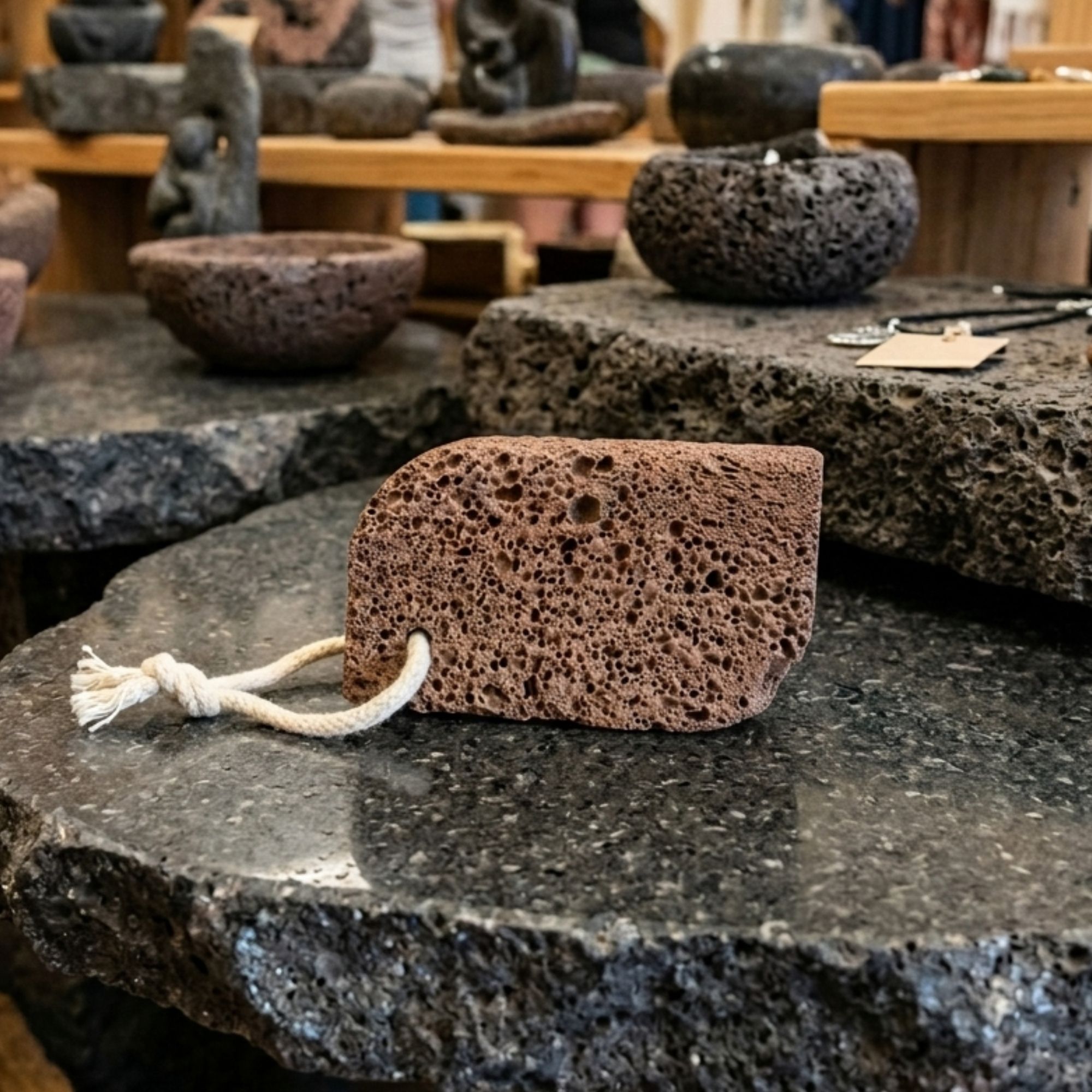 Vulkanische Lave Puimsteen