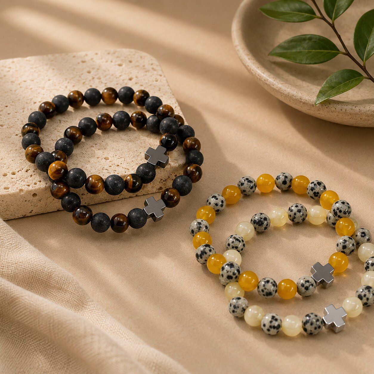 Vriendschaps Edelstenen Armbanden