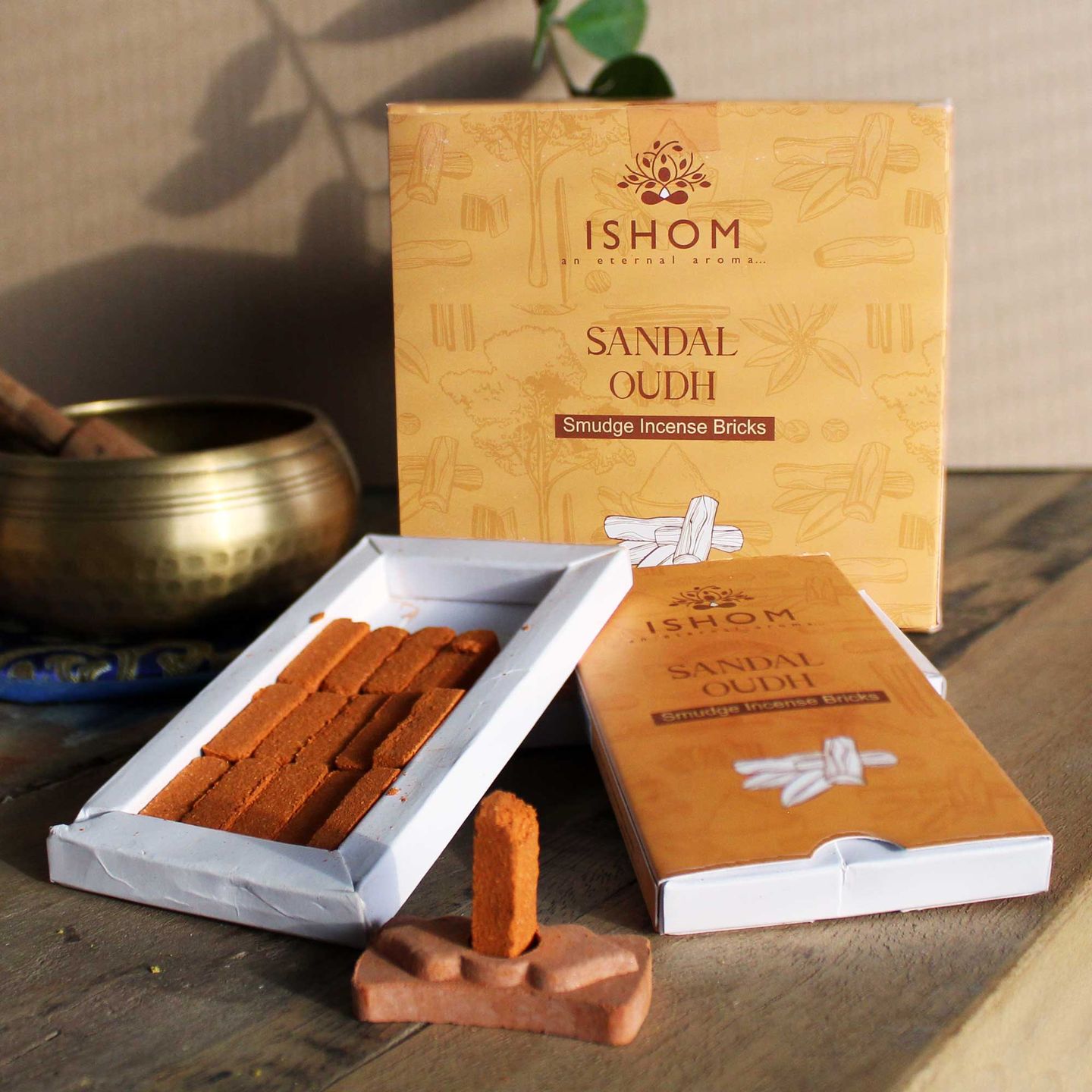 Natuurlijke Wierook Smudge Bricks Set