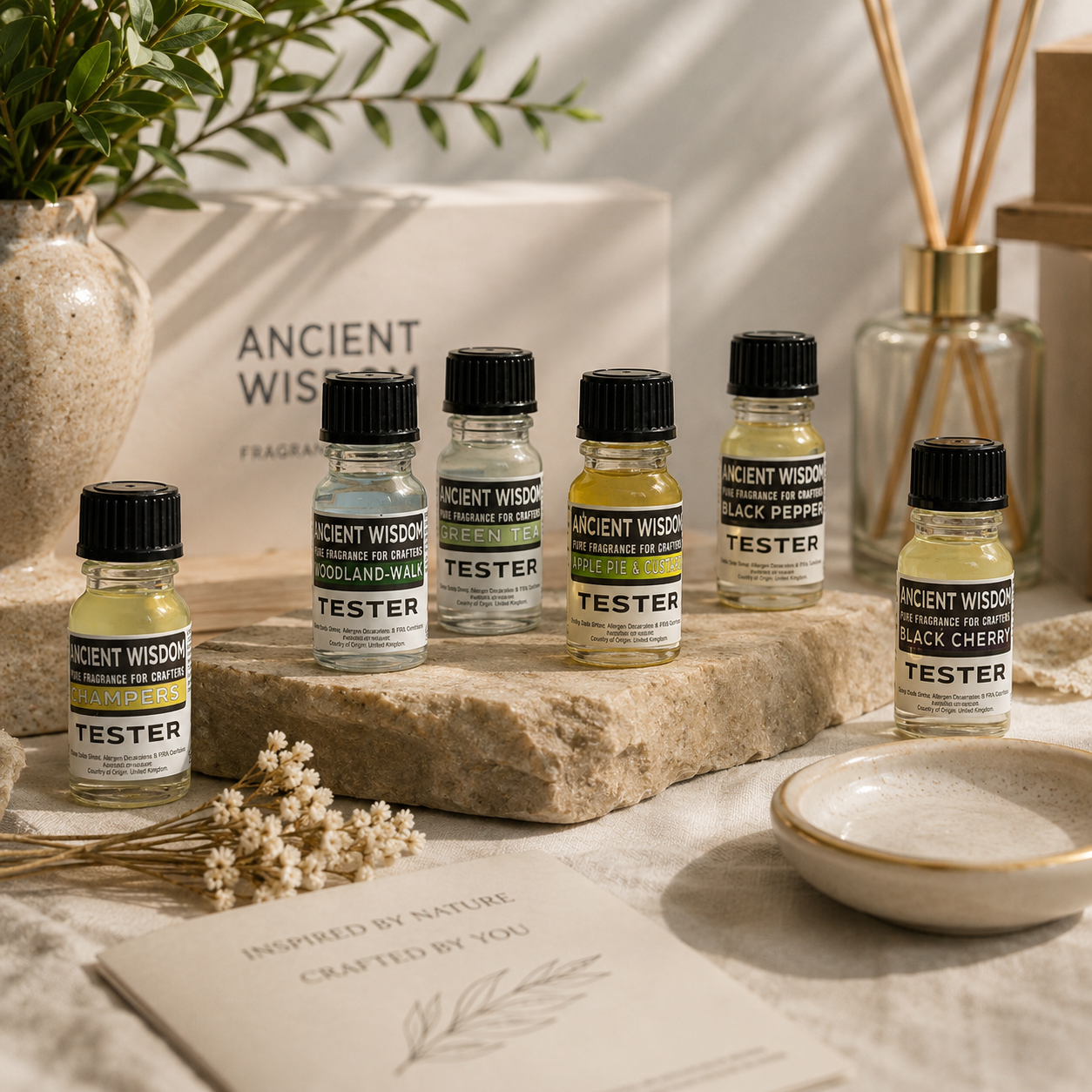 Testers – 10 ml Pure Geurolieën Voor Makers