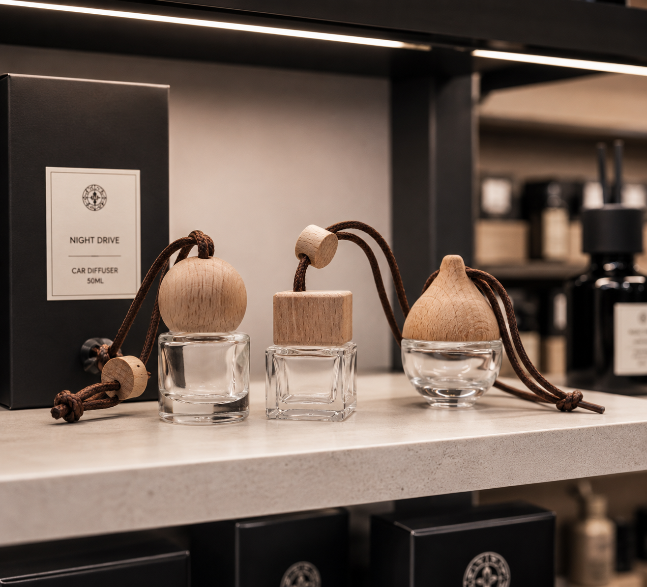 Autoparfum Flesjes