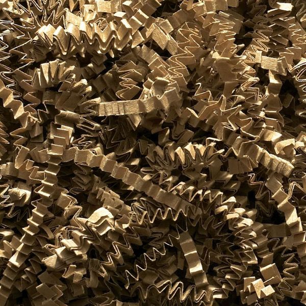 SizzlePak DeLux Zigzag Papiersnippers - 10kg - Natuurlijke Eco