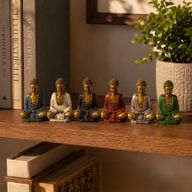 Gouden Mini Boeddha (Diverse Kleuren)