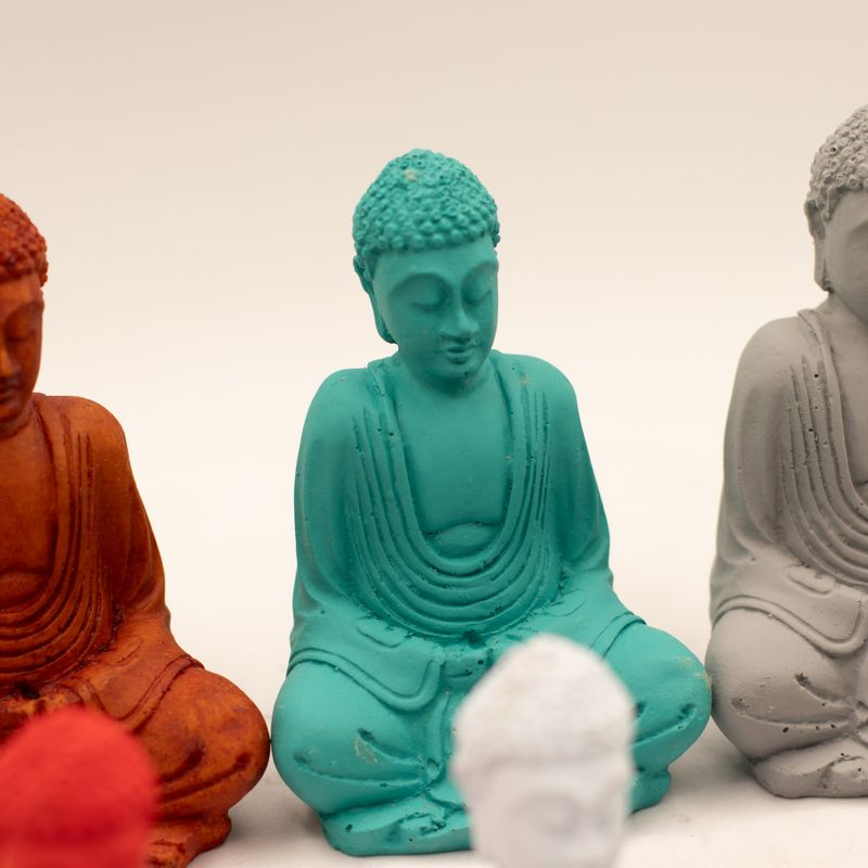 Mat Mini Boeddha (Diverse kleuren)