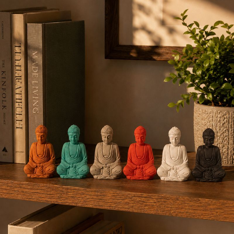Mat Mini Boeddha (Diverse kleuren)