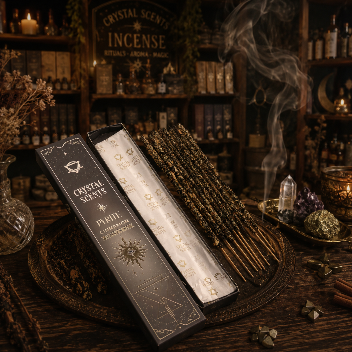 Crystal Scents Smudge Wierook