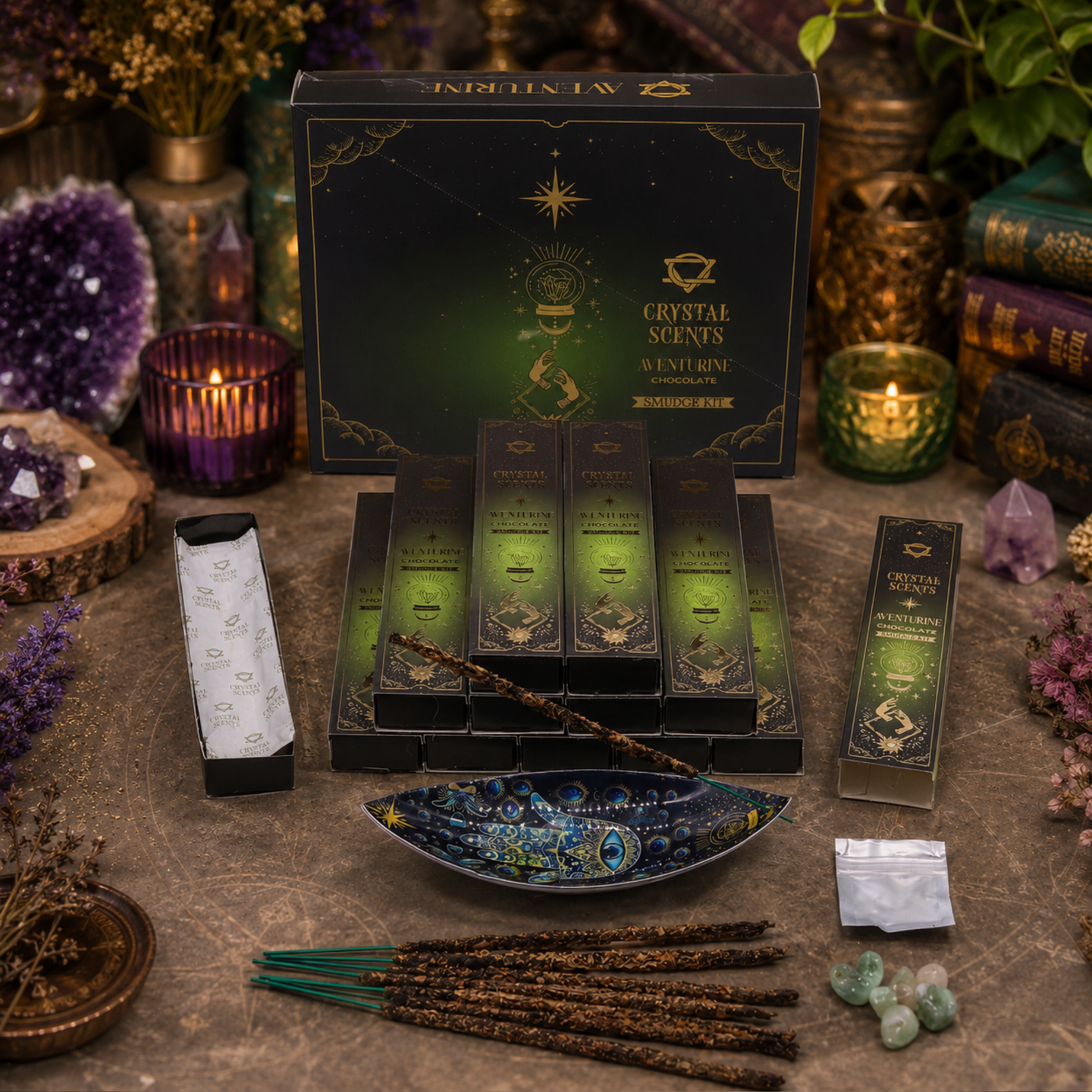 Crystal Scents Smudge Wierook