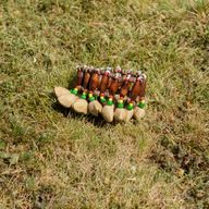 Kenari Shell Hand Shaker - Rattle Bracelet (15 stuks)