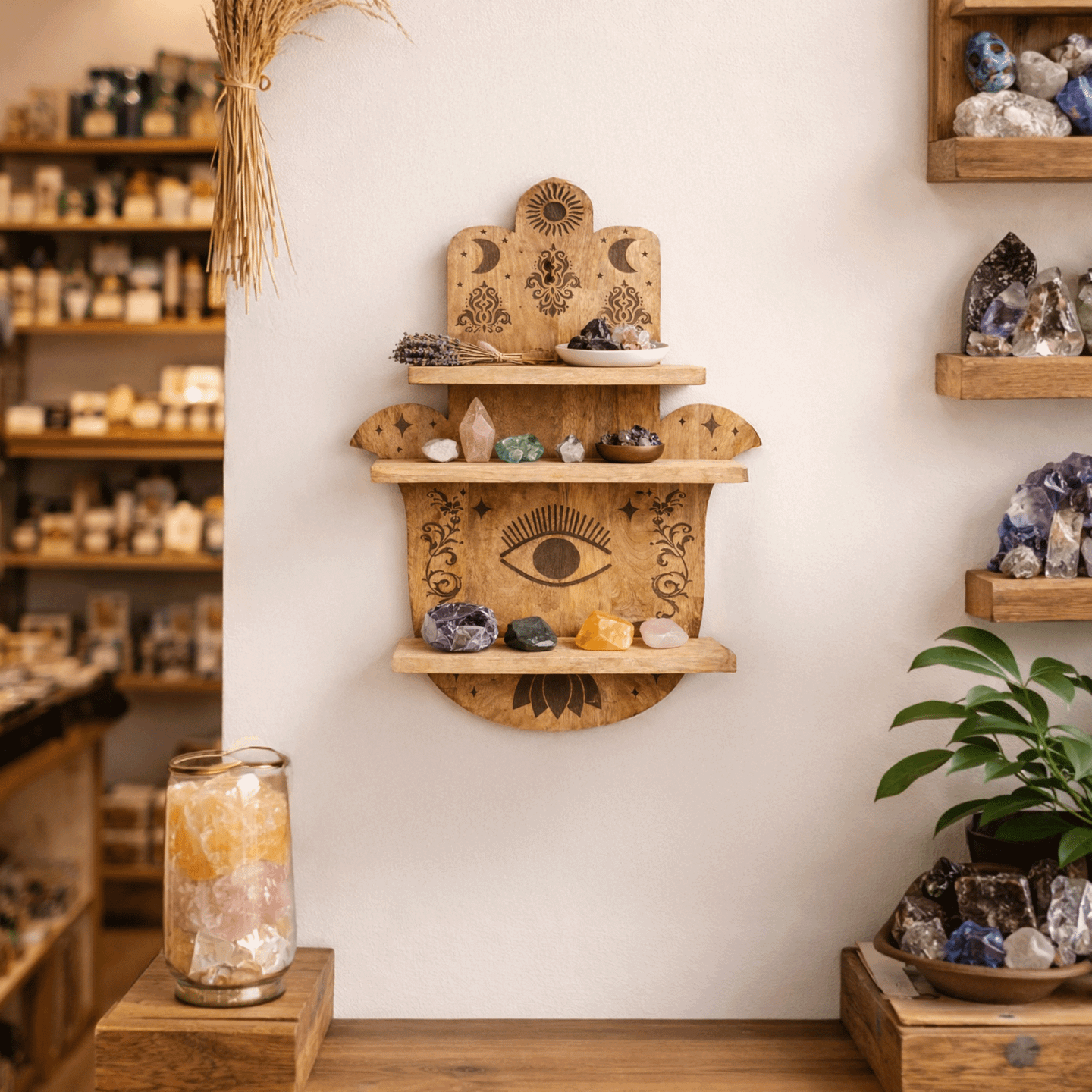 Mangohout Wanddecoratie