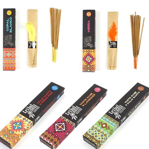 Tribal Soul Wierook Starterspakket – Wit Gewassen Display