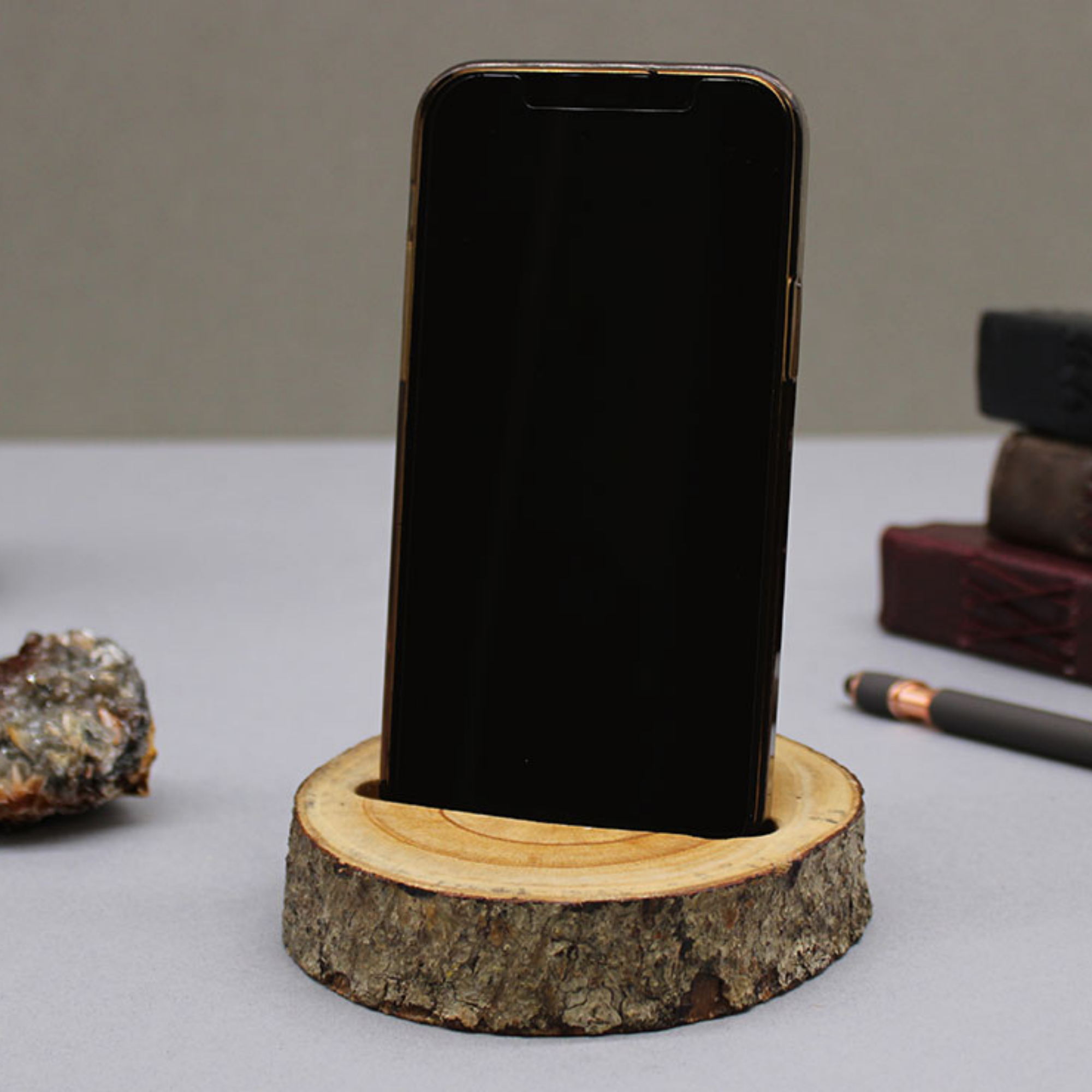 Houten Telefoonhouders