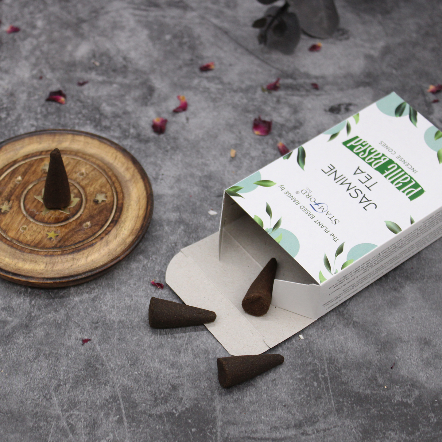 Stamford Premium Plantaardige Wierookkegels