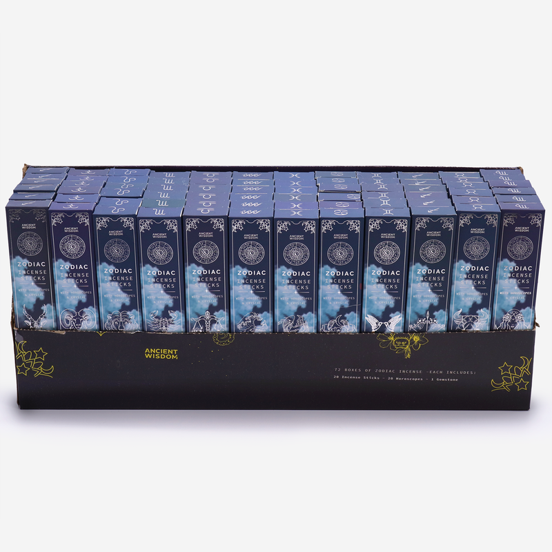 Starterset van Zodiac Crystal Scents Wierook