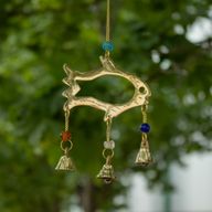 Indische klokken - Fish Drop - 7 belletjes - 8,5x54 cm