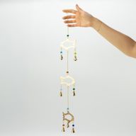 Indische klokken - Fish Drop - 7 belletjes - 8,5x54 cm