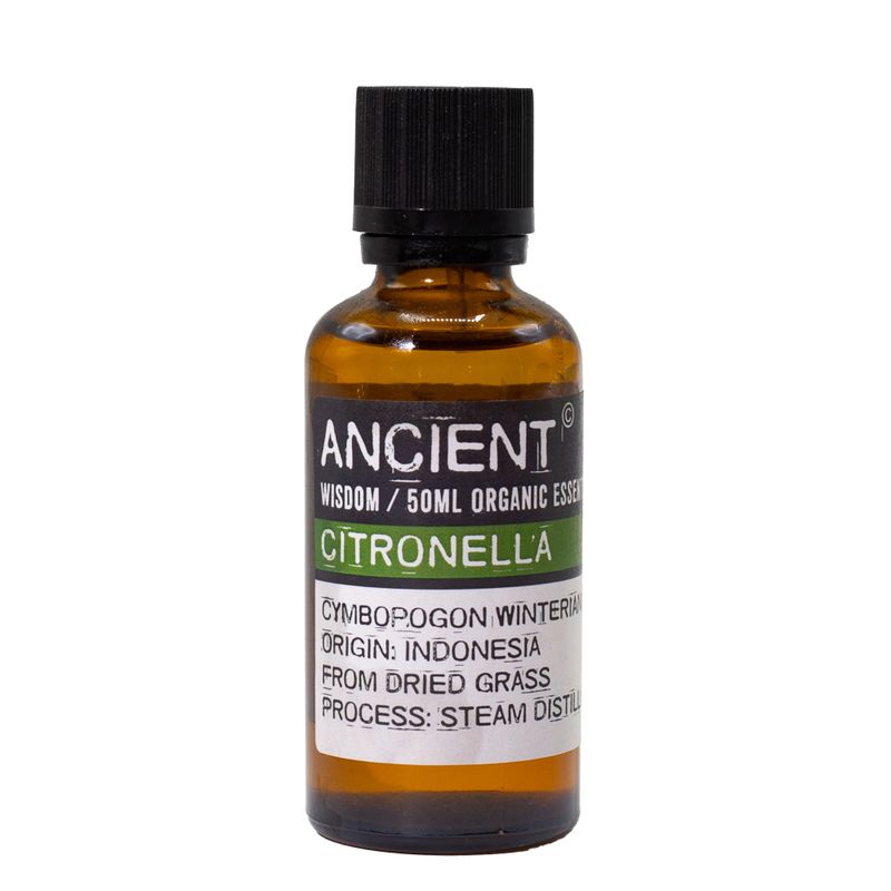 Biologische Citronella Etherische Olie 50 ml