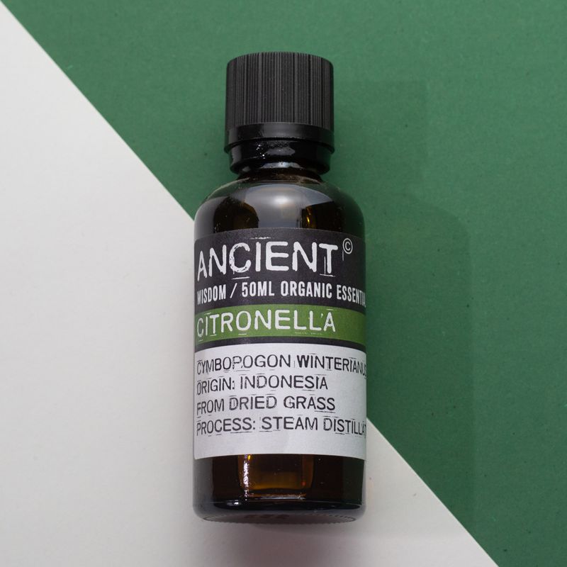 Biologische Citronella Etherische Olie 50 ml